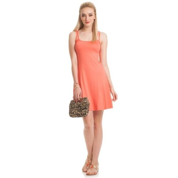 Trina Turk Lea Crossed-Back Jersey Dress - Picture 3 of 3